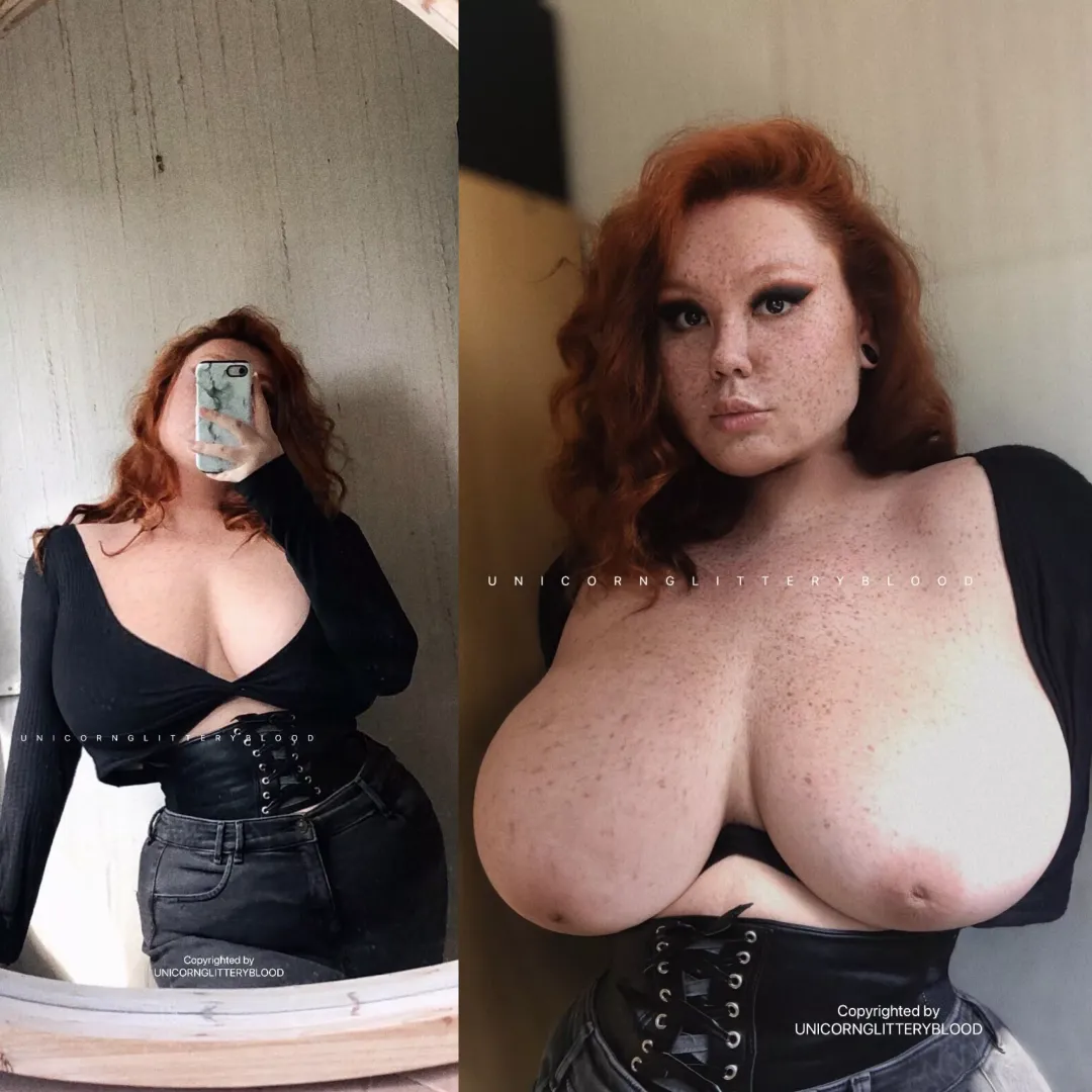 [OC] be honest! Are my boobs hanging too low? posted by Unicornglitteryblood