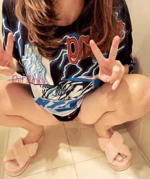 Oops Binky couldn’t hold it by [deleted]