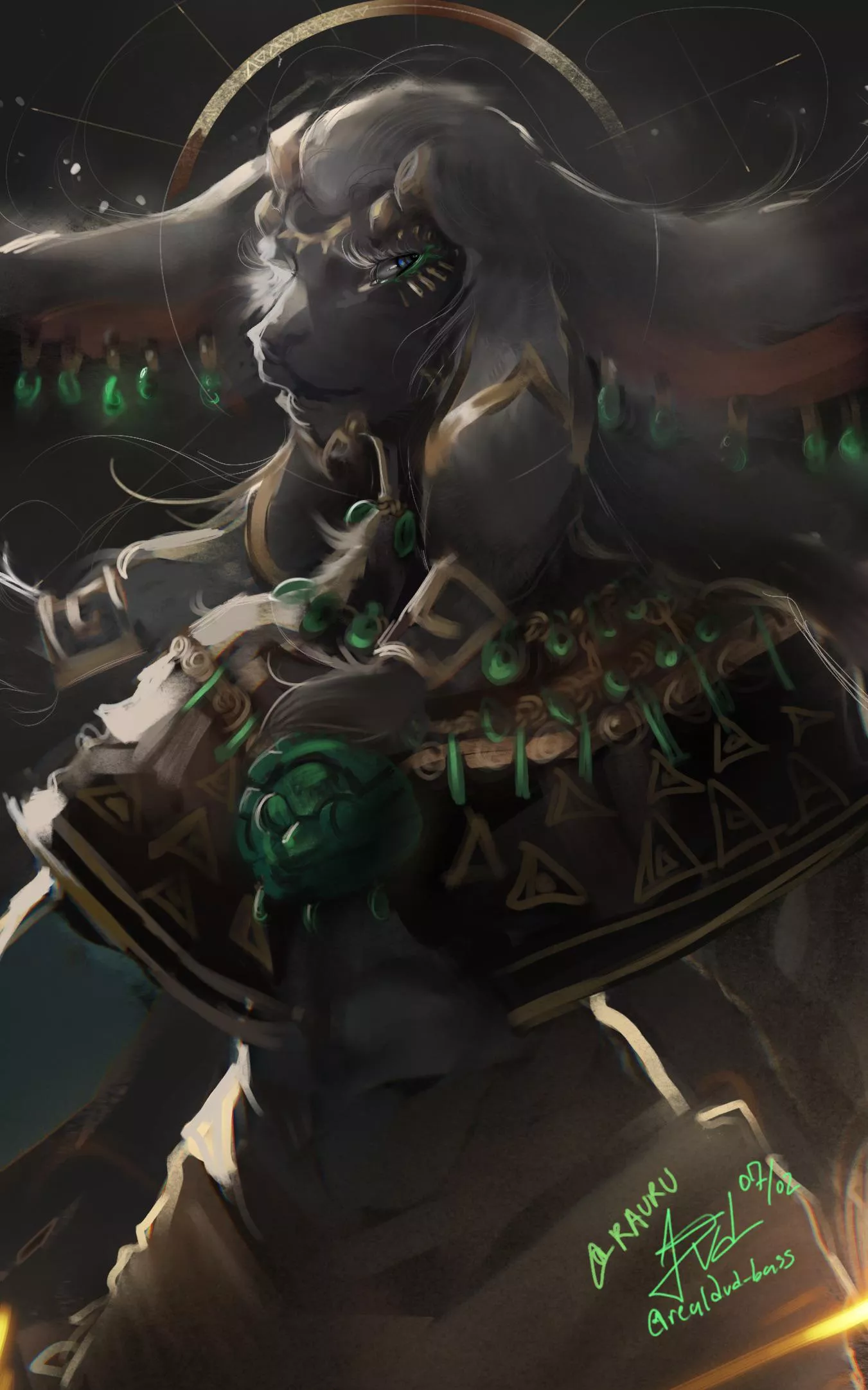 Rauru moment :3 (art by me) posted by realdud_bass