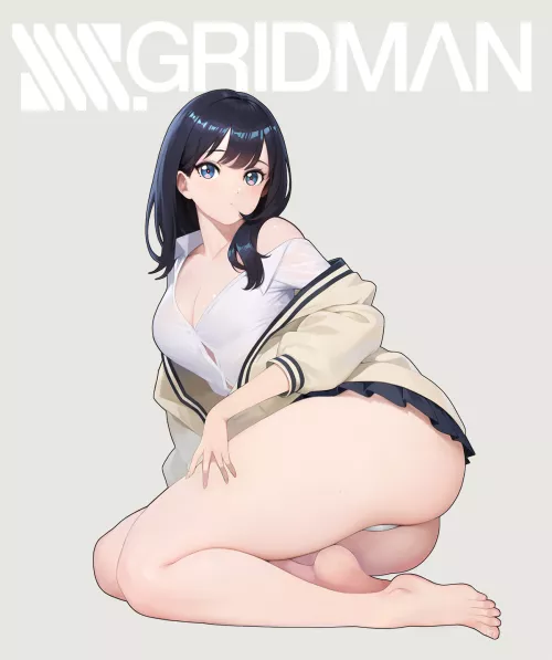 Rikka Takarada [SSSS. Gridman] by xSaviour_N