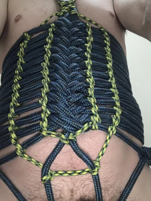 Self tied corset was worth the effort by Two_Kinky_Sluts