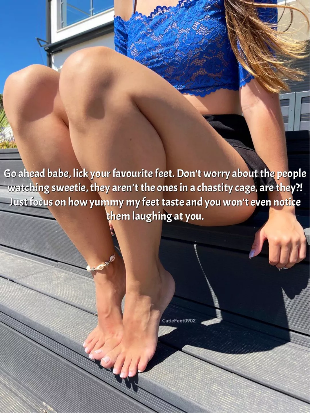 She makes you do the most humiliating tasks without even mentioning a release. posted by SampleFluid