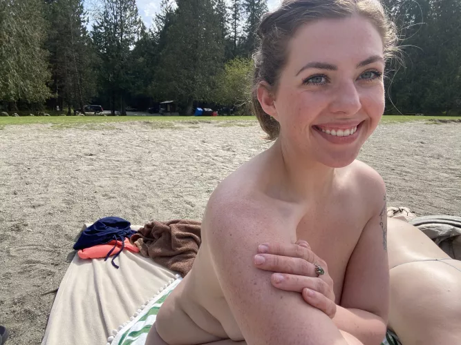 So freeing to be nude at the beach ! by rosethemagickalwitch