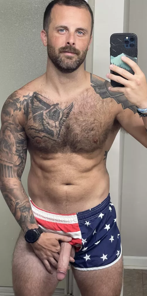 Sometimes my cock falls out of my shorts🤷‍♂️ by [deleted]