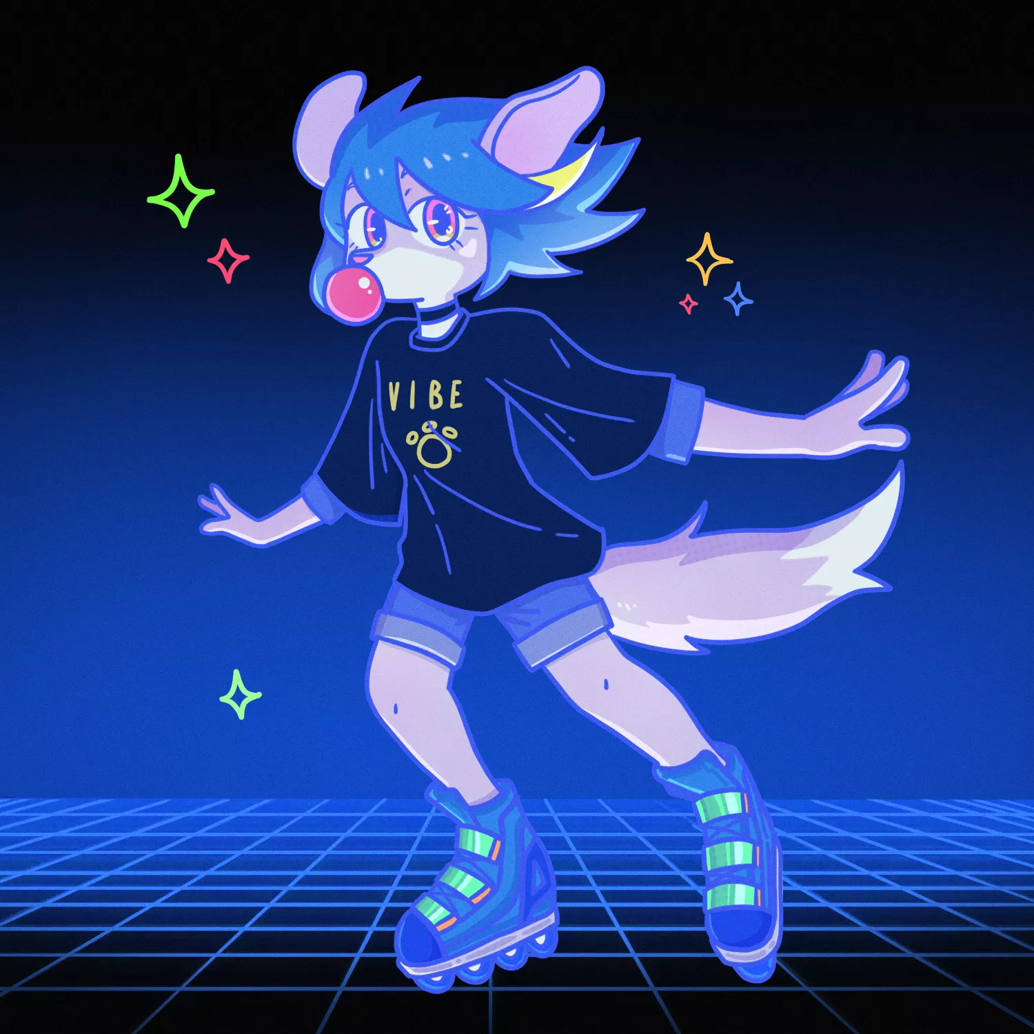 Vibing! ✨ [art by me @shifugumi on Twitter] posted by shifugumi