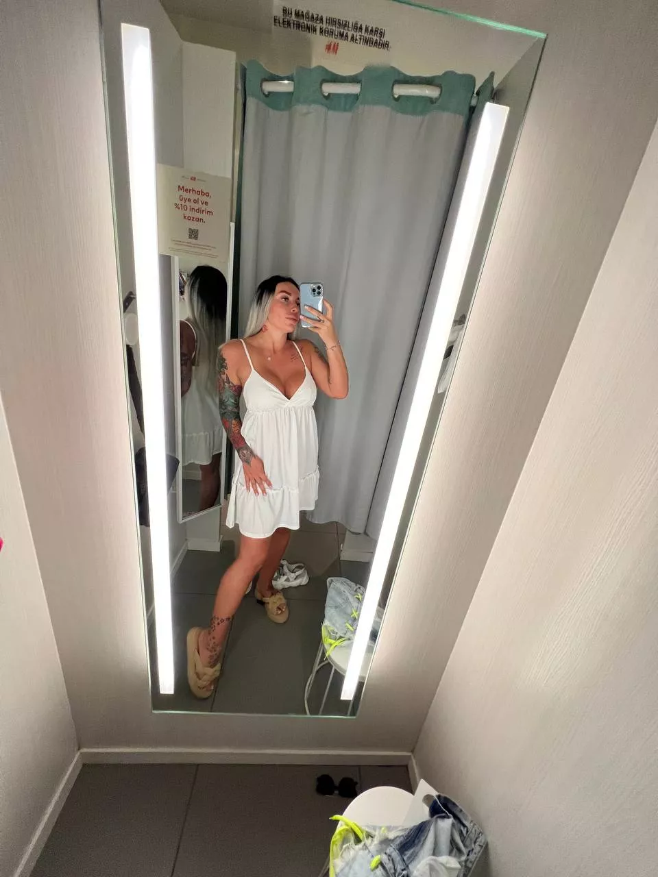 White dress posted by WorthVegetables