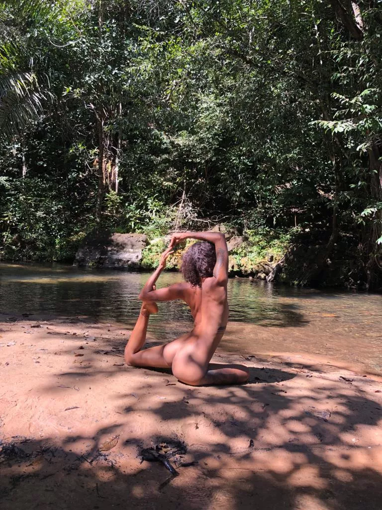 Yoga in nature ✨🥰🧘🏽‍♀️ posted by lala_lais