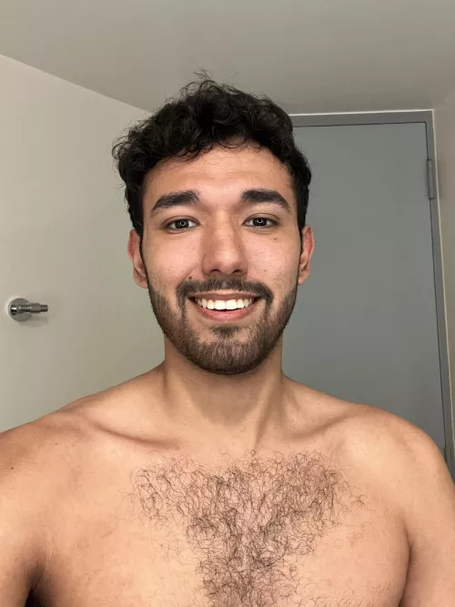 A rare instance of me actually smiling ☺️ by Hekairen