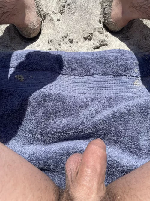 At the beach by lunette26