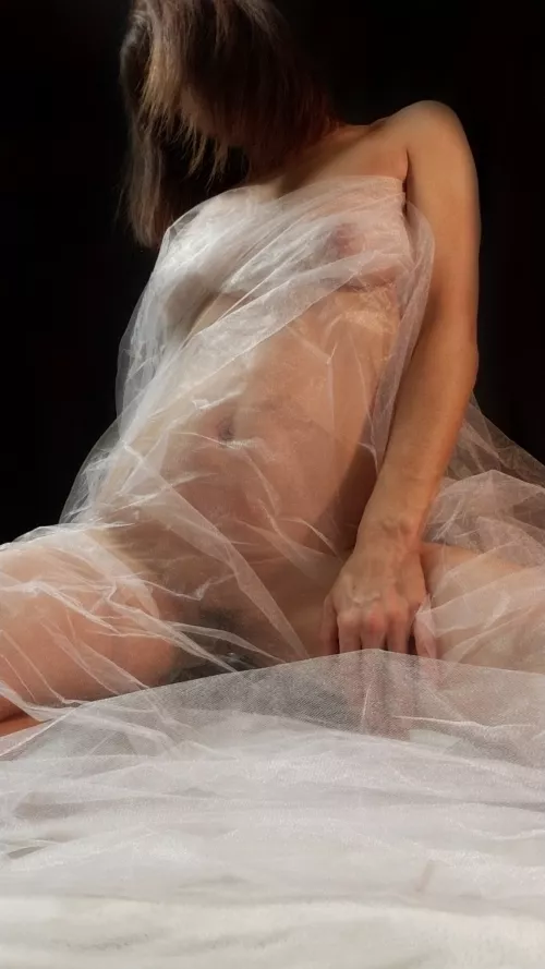 Classy sheet chic, with just a little peek by aGirlyouUSEDtoknow