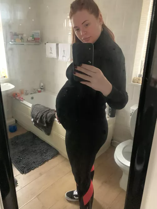 In the right clothing you'd think I'm pregnant! Food babies only! by Red_Headed_Housewife