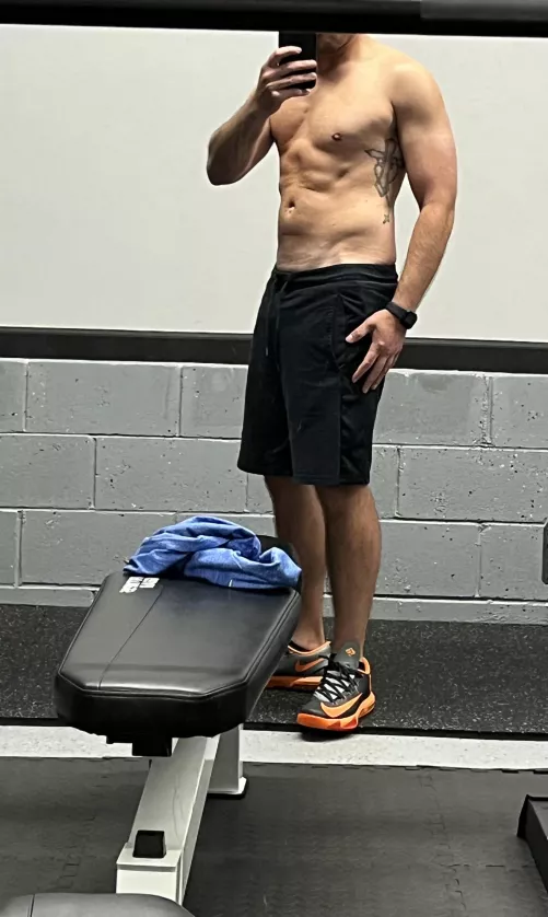 Peachy gy[m] buddy wanted: inquire within 😉 by Fit_Advertising8975