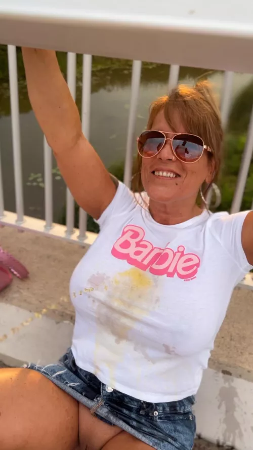 Pee slut Barbie is already to serve her ken by Playful_hot_wifey