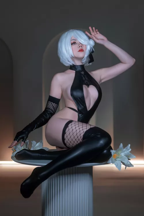 Shinobi 2B cosplay by Anastasia Komori by Anastasia_komori