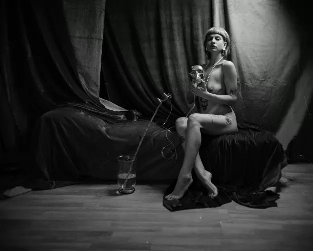 Breathing skull... by darkindigori