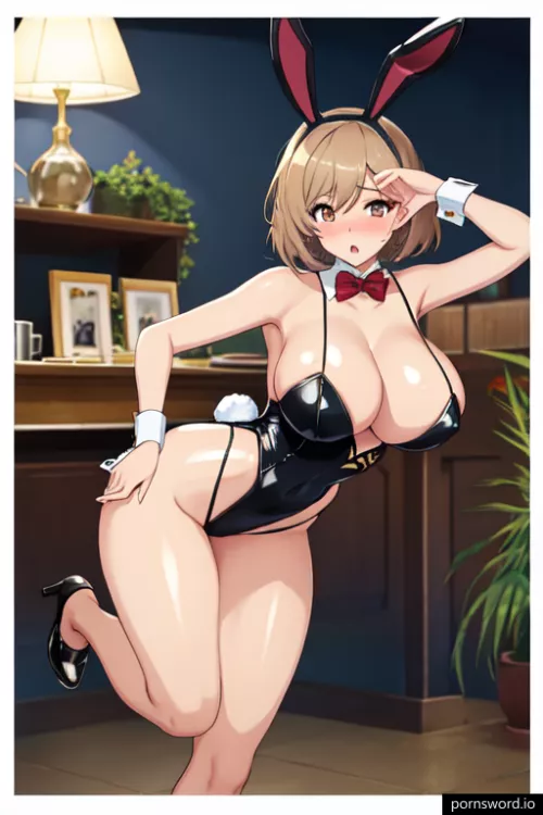 Bunny Girl posing cute by witchthewicked222