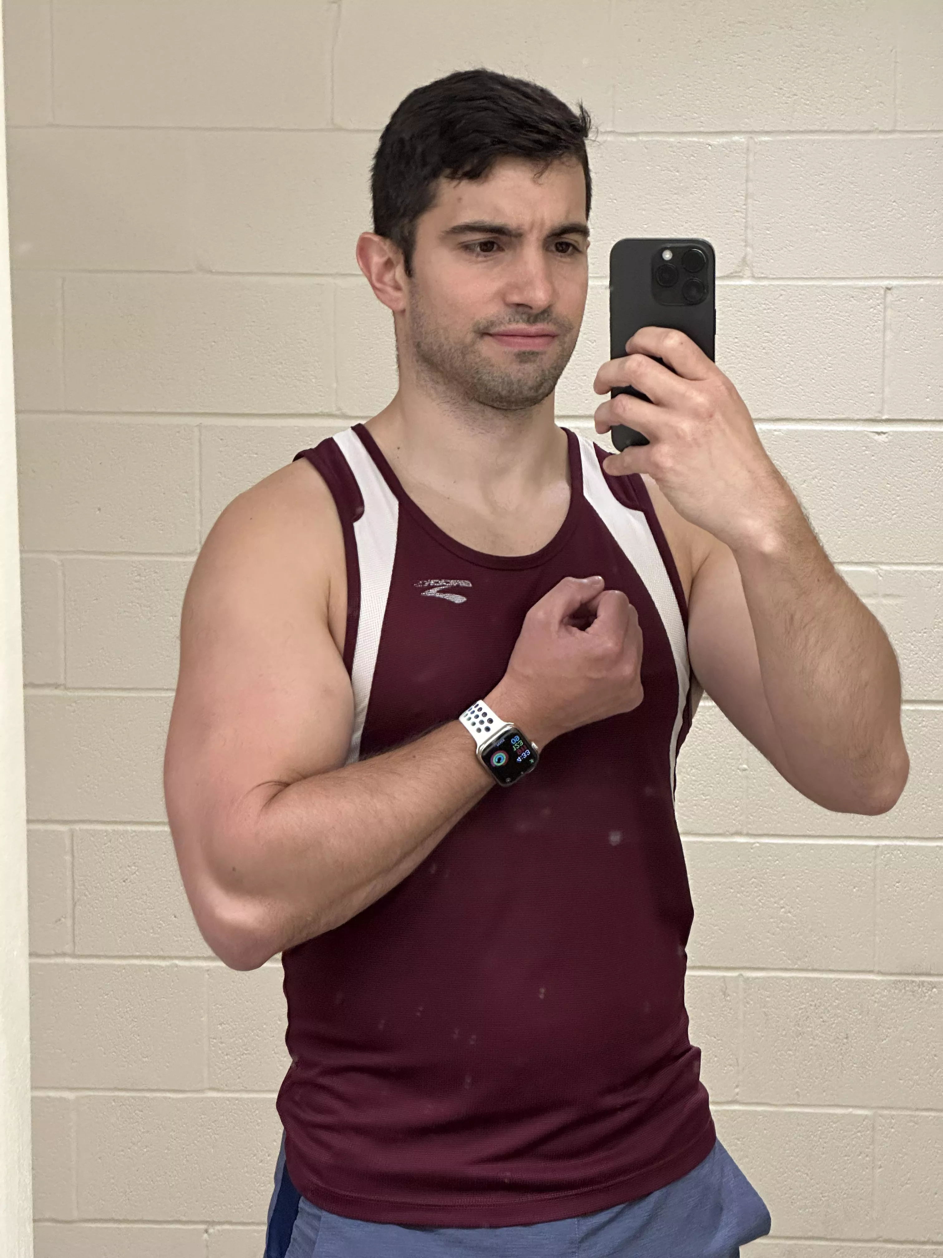 Car was hit by an uninsured motorist…took out today’s frustrations at the gym posted by theworldtonight