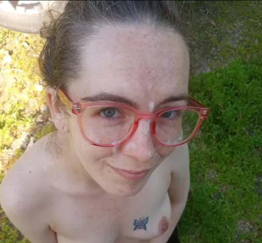 Daddy put me on my knees in the middle of the driveway and made me take his warm cum for teasing him at work 🤭🤤 by sexytinycumslut