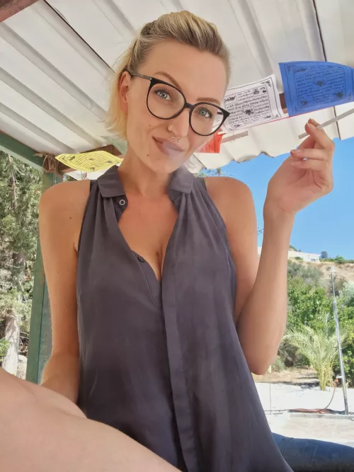 Do you wanna check what's under my dress while I smoke? by Mia-wants-more