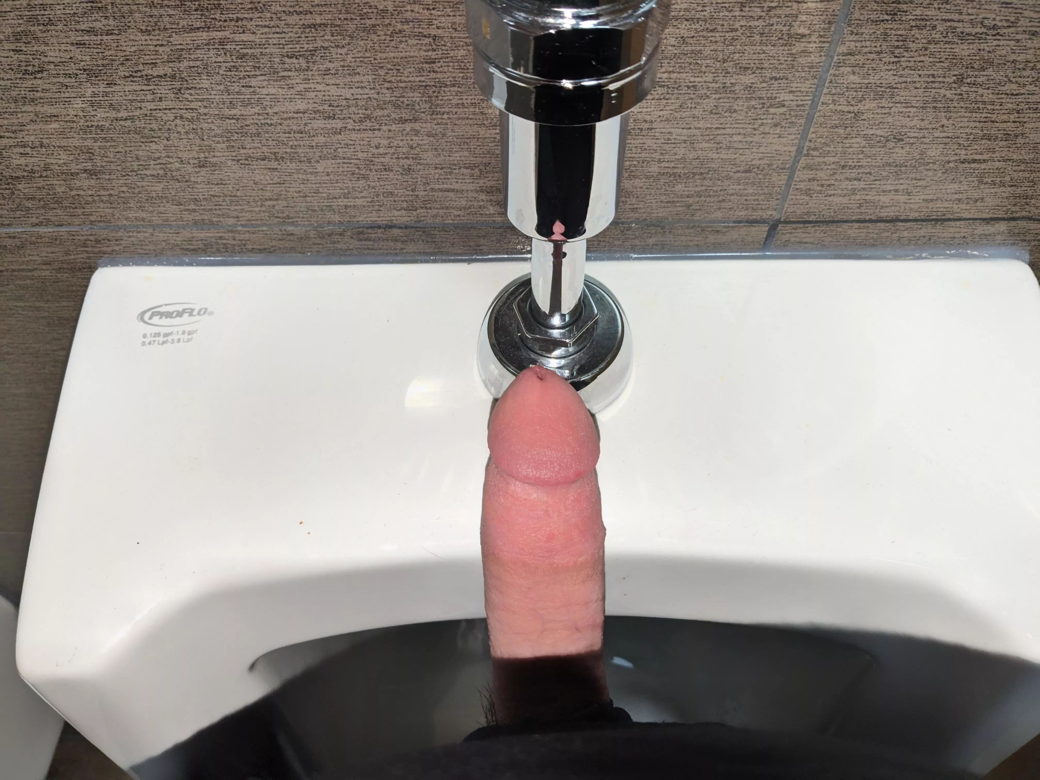 got hard at the urinal. posted by Some_Individual5249