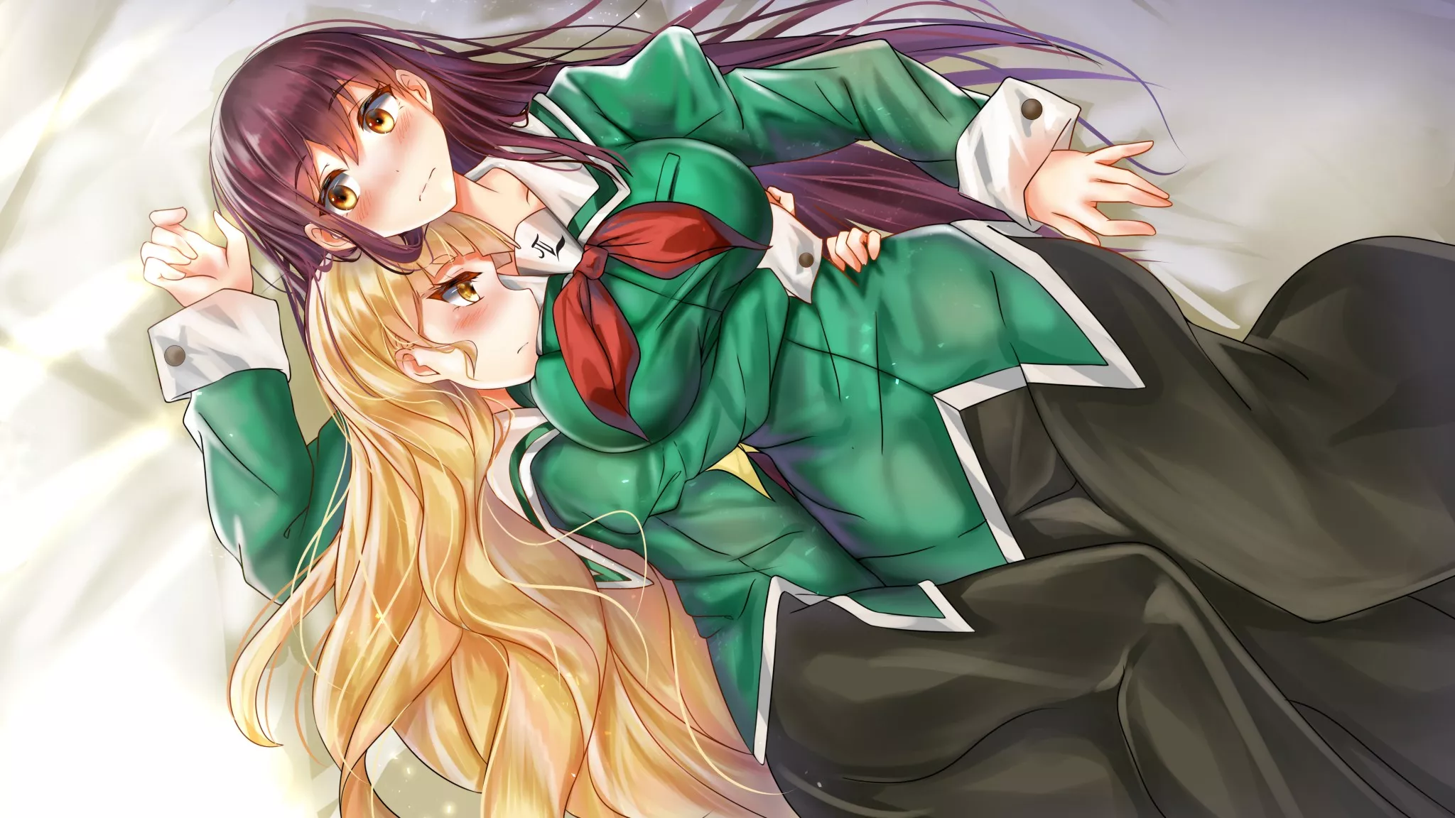 Hime no letting go of Yano (By fuwanian) [Yuri is My Job!] posted by queshu22