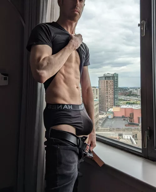 Hope you enjoy the view by justsomefun321