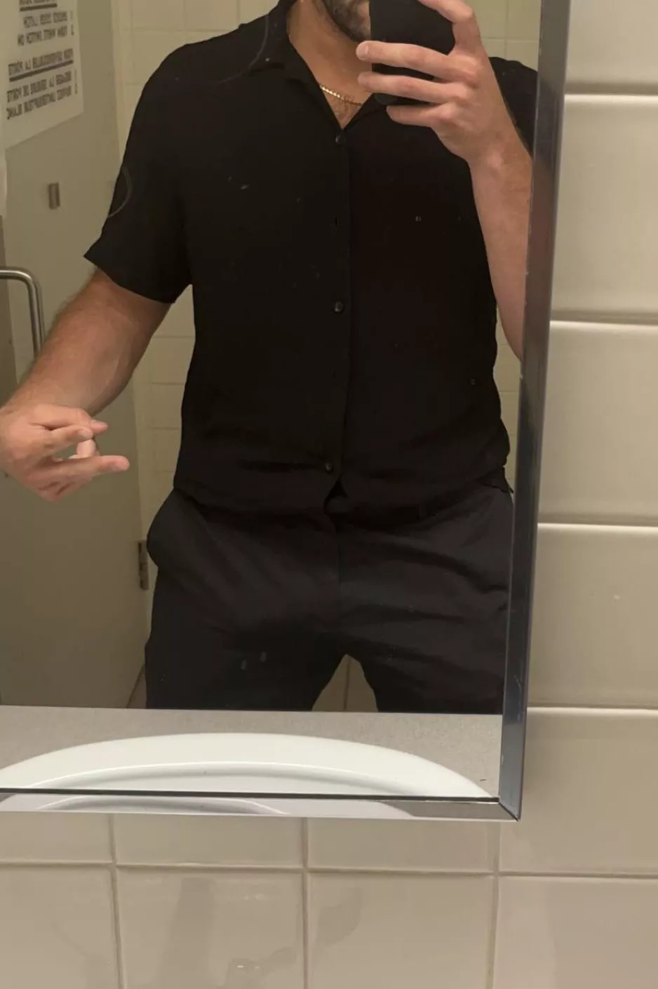 I hope my bulge isn’t too obvious at work posted by northernjock