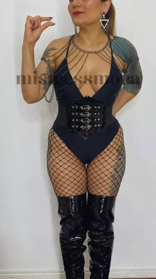 I'll put your little dick in a chastity lock while I use your holes posted by Mistressmora