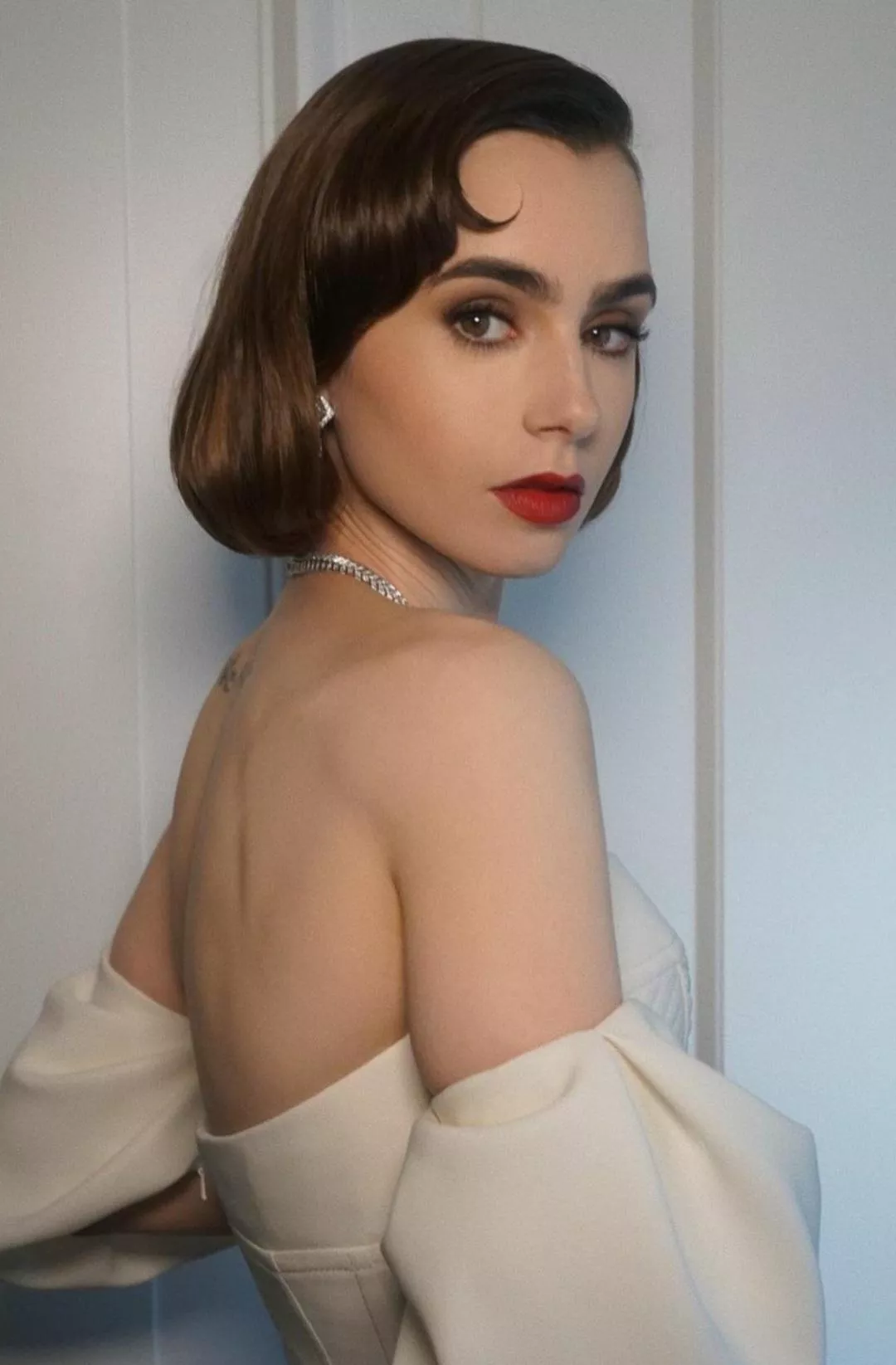 Lily Collins posted by James007BondUK