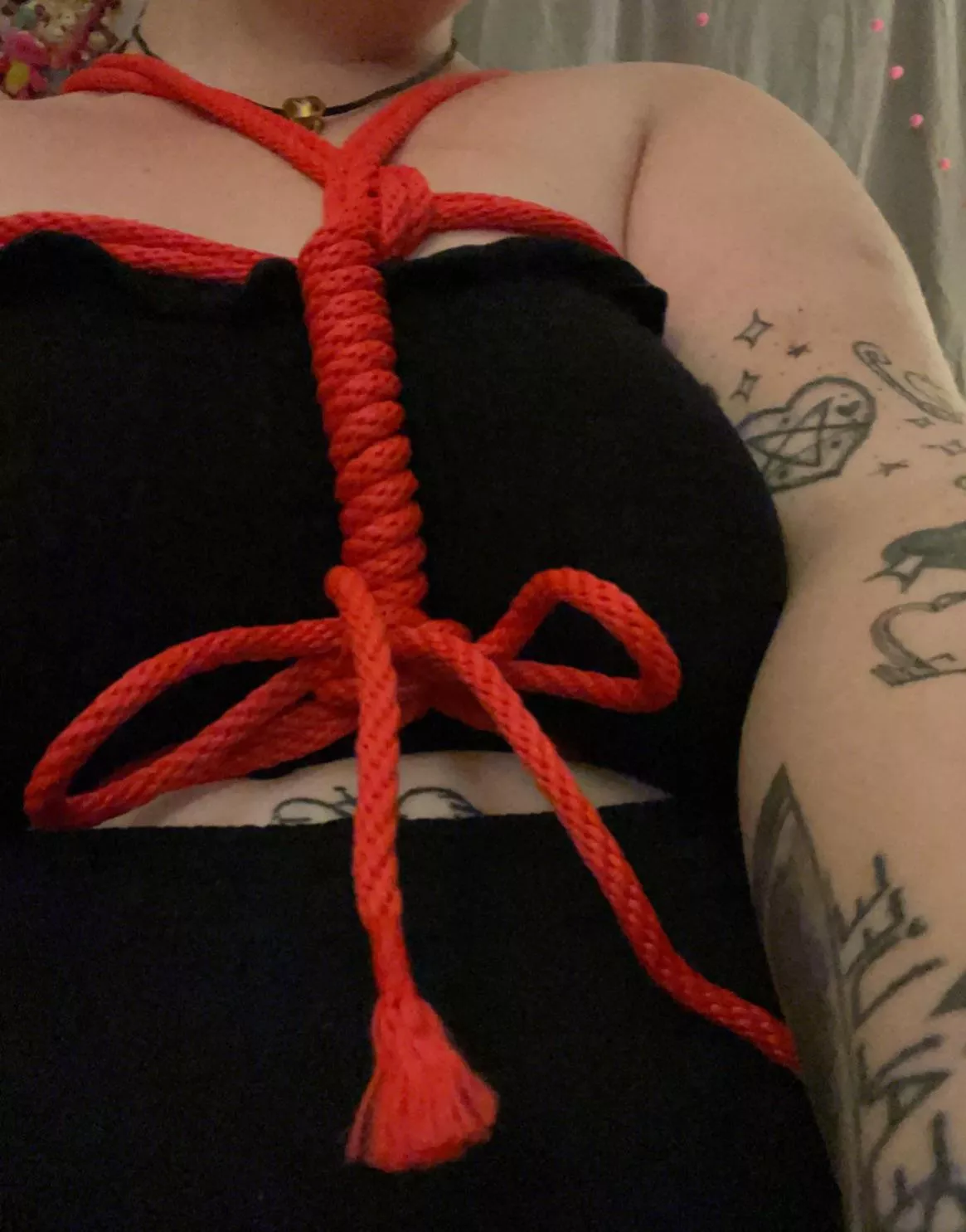 New Agreeable Agony rope in red! posted by xxGodBunnyxx