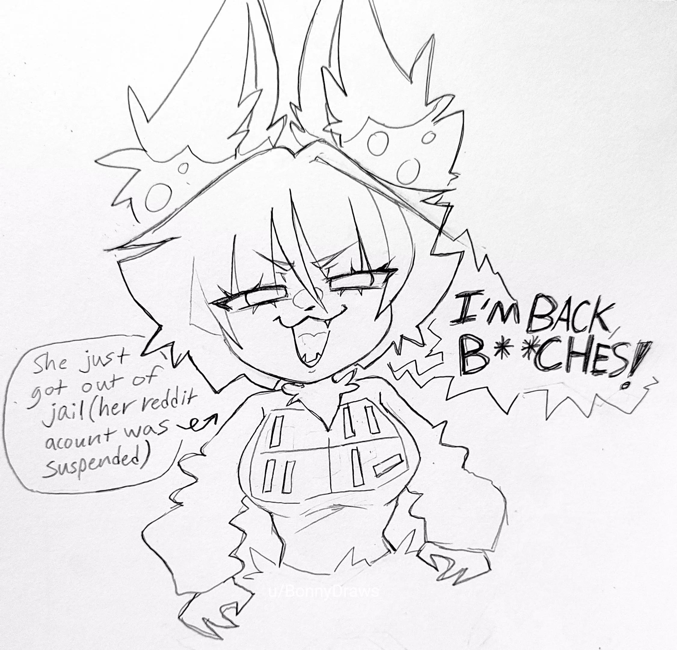 (OC)Guess who just got out of jail posted by BonnyDraws