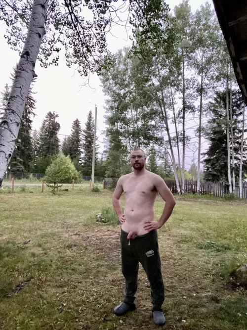 Out in a lighting storm by Cariboostoner