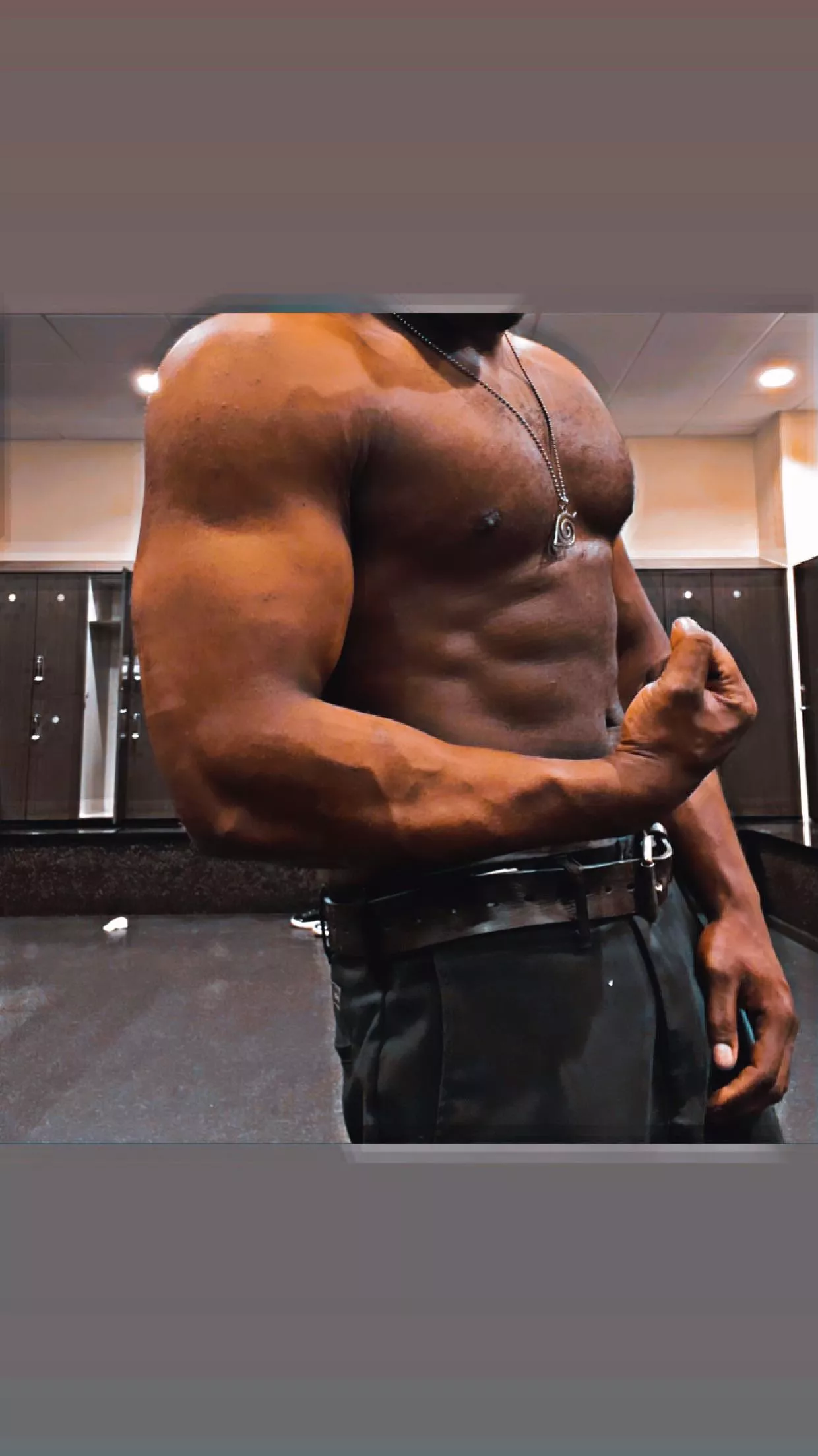 Post workout pump (m) posted by PAWG-pounder022