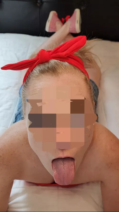 Redhead wife, freckles, red panties... jerking off yet? by Cum_onMIwifespanties