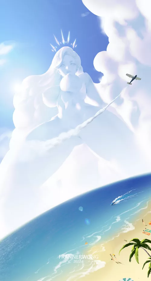 Summer naked in her season by Bazaarthrone