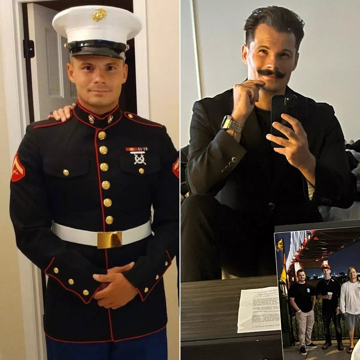 8 years difference between these two pics. Where did the time go? posted by Hamancheesebamfwich