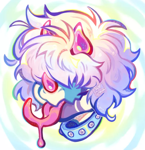 A little gift for a friend as today's warmup! (Art by me Design by @ichiigoma on Twitter!) by Null_Oracle