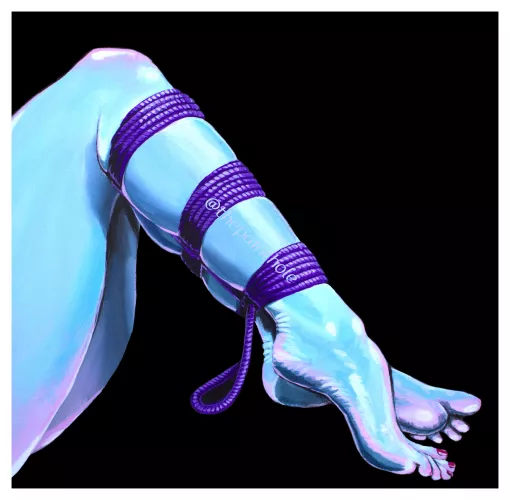 Acrylic 12x12 painting by me. Enjoy! by Omphidian