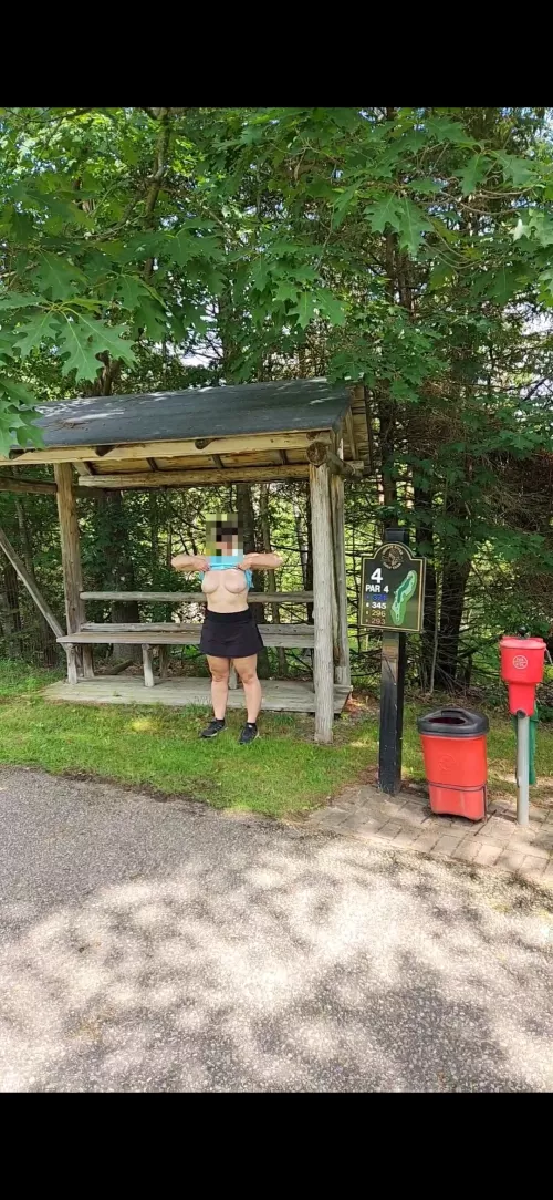 Another round of golf. Another day being a slut🤪[image] by Separate_Purpose6687