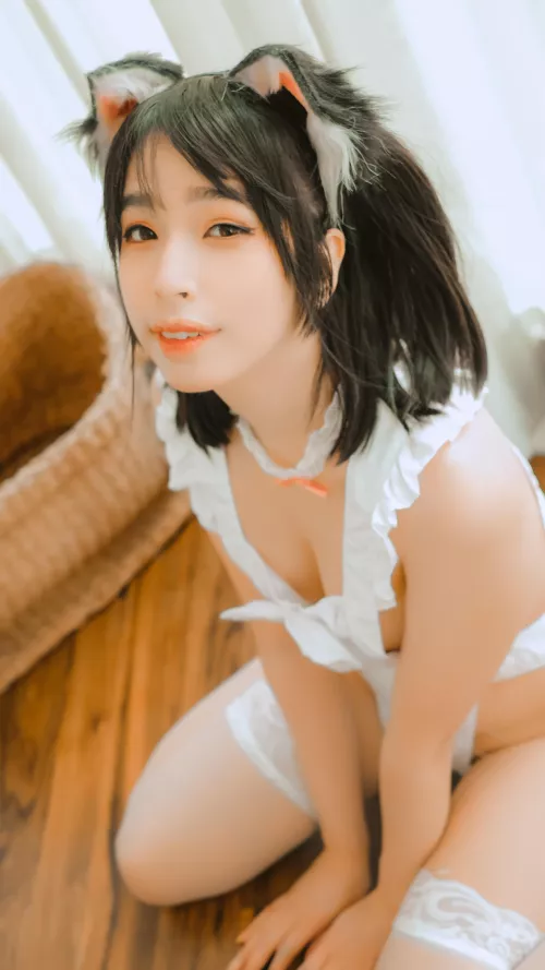 Aren’t I just the cutest kitty?! 🤭♥️🥰. by -cosplayer-liabear