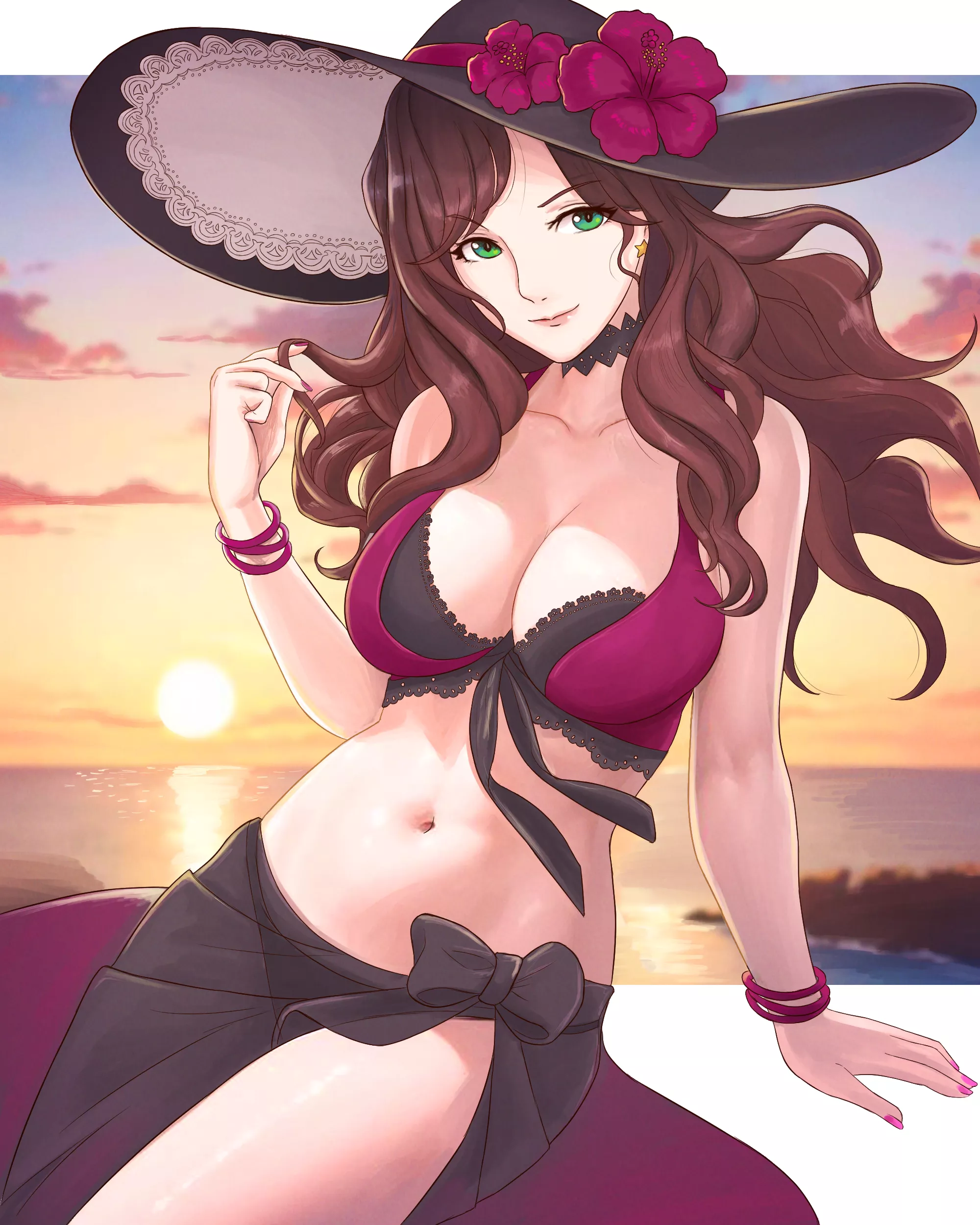 Bikini Dorothea [Fire Emblem] (True Jek) posted by Terran117