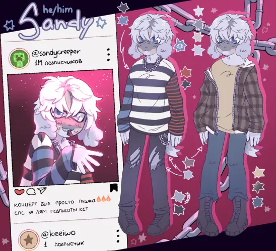 custom character 🐶⛓️ by kamysh_meow