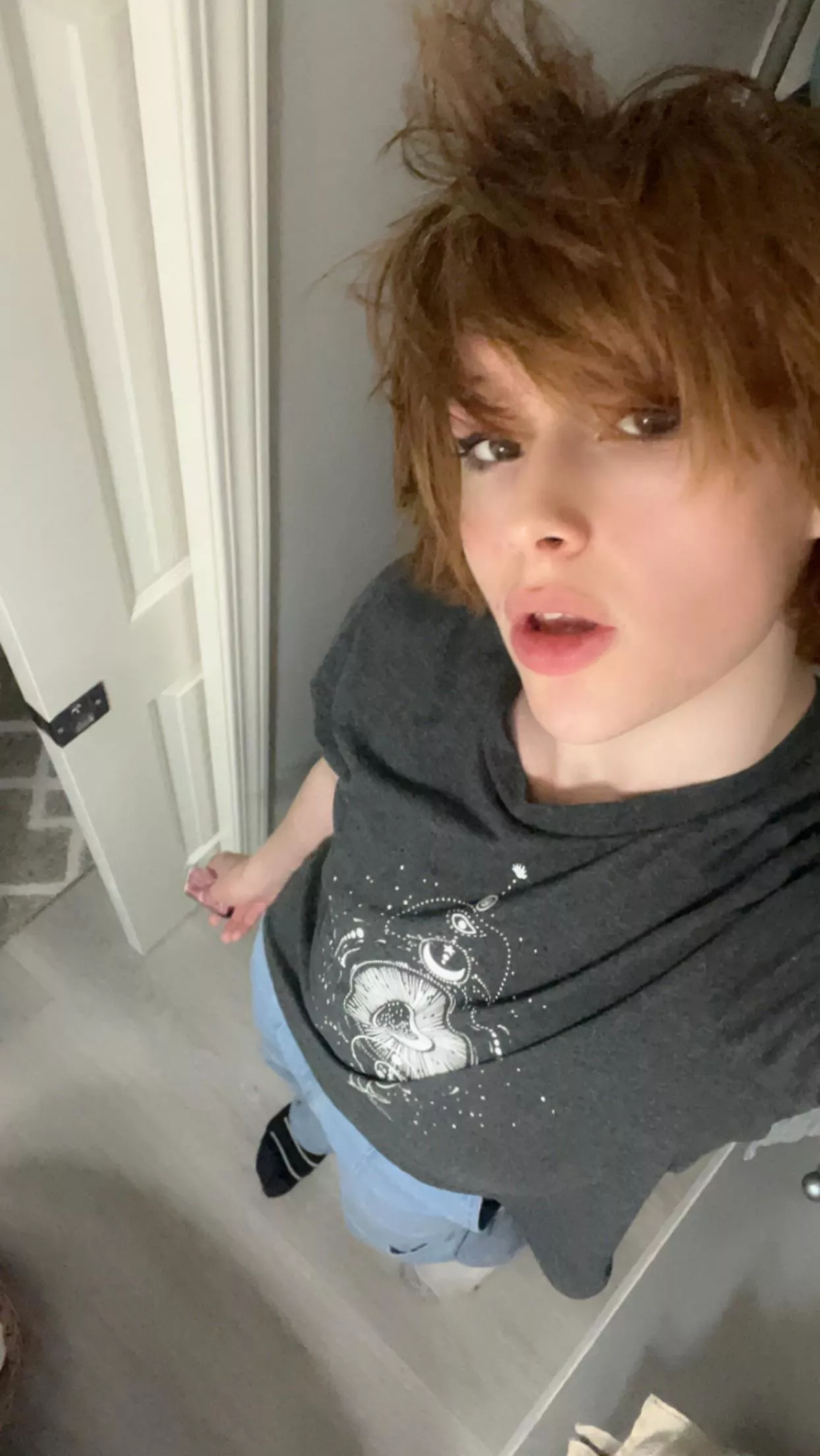 didn’t do my hair today lol posted by xnanopopx