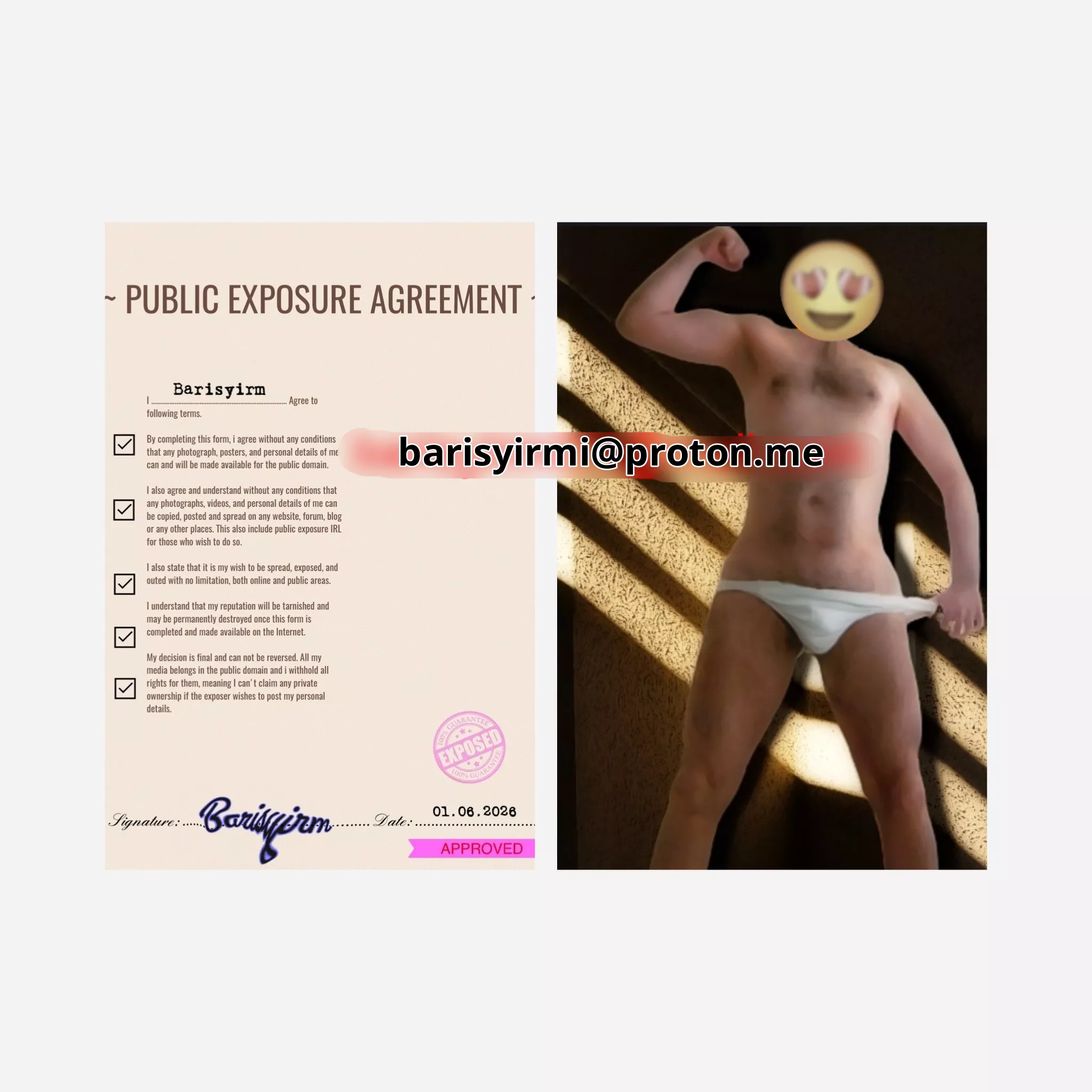 DM me posted by BarisYirm