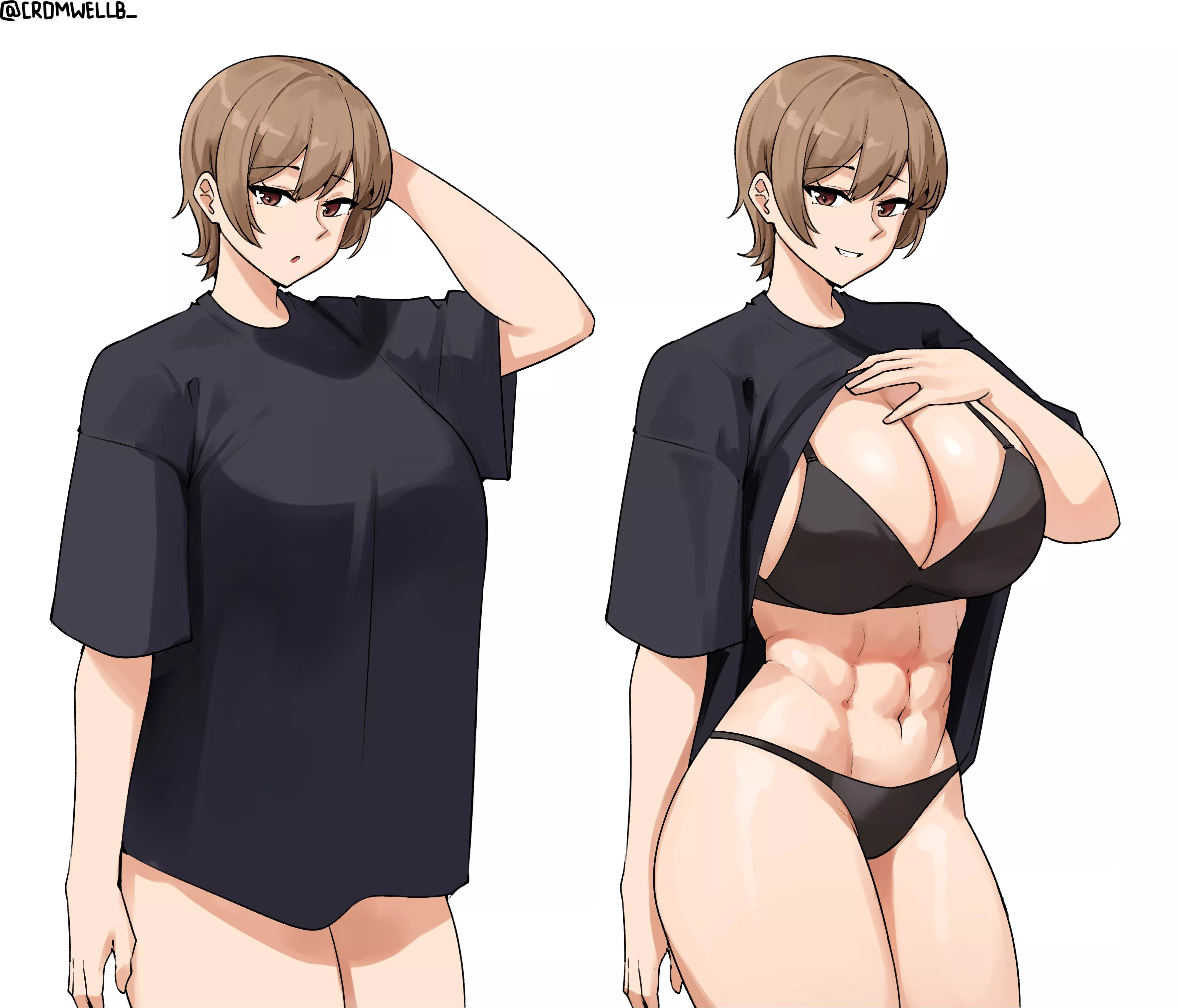 Hidden Muscle (@cromwellb_) posted by TheTMoneyMan