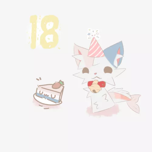 i'm 18 now uwu (i'm 3 days late qwq) by Shqrkel