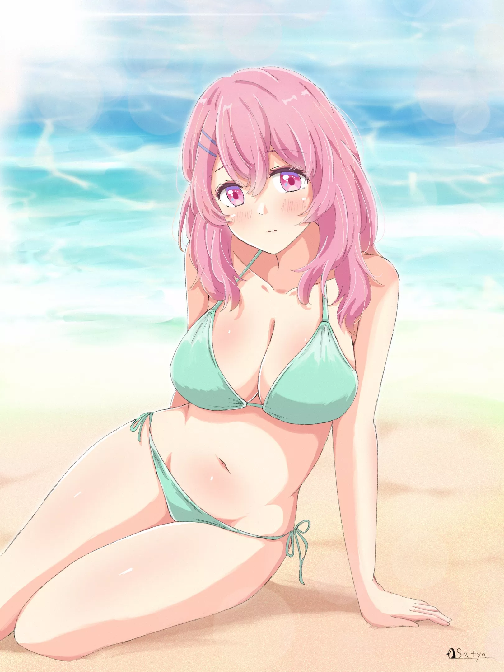 Minami On The Beach (Oshi No Ko) posted by Csxc