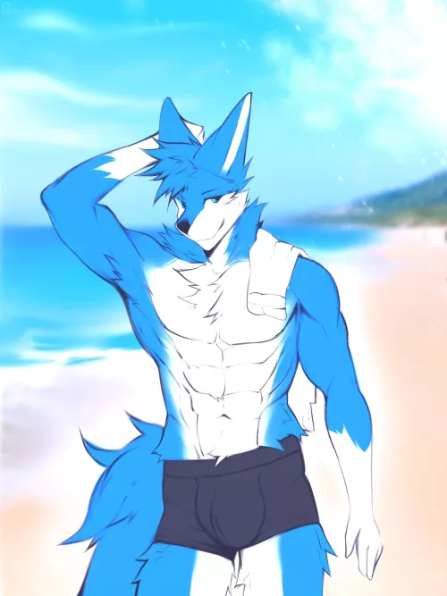 🏖New YCH available! Only $35 through Paypal, DM me if you interested! - Art by me by TurbulentCustomer363