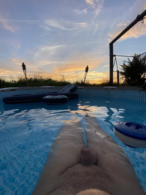 Not really an adventure, but it is skinny dipping day! by nakedwildman2