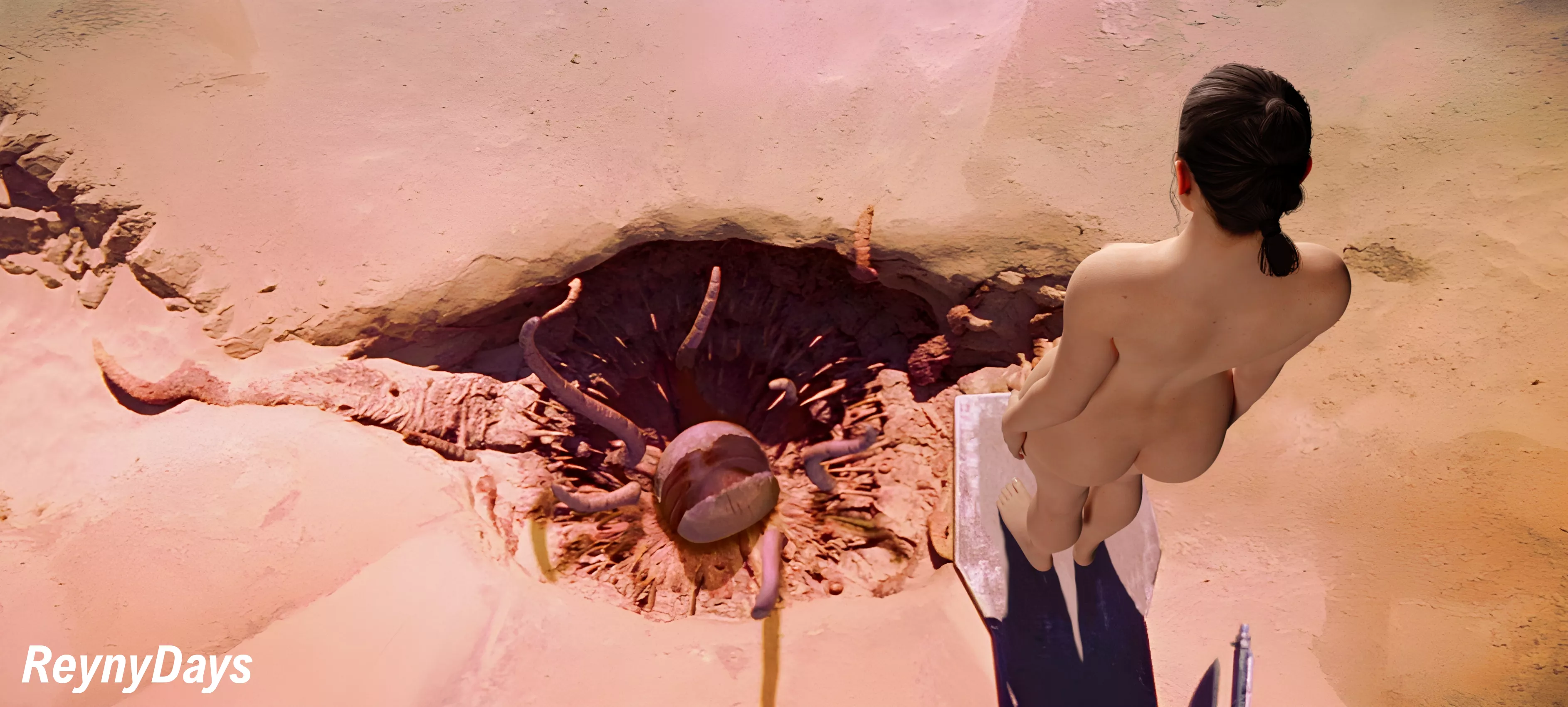 Rey sacrificed to the Sarlacc Pt. 2 (ReynyDays) posted by ReynyDaysSFM